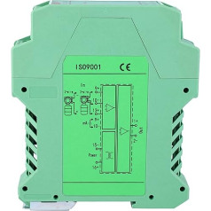 Signāla izolators 4-20mA augstas precizitātes, daudzkanālu ieejas un izejas signāls, pārbaudīts, izolēts (viena ieeja un viena izeja no 4-20mA uz 0-10V)
