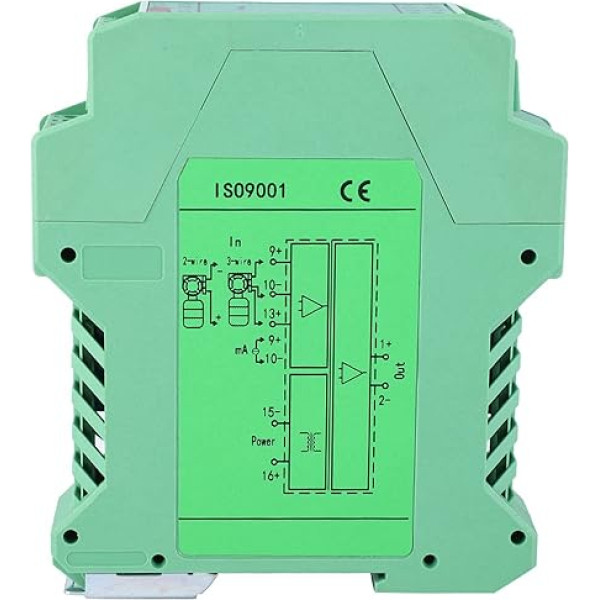 Signāla izolators 4-20mA augstas precizitātes, daudzkanālu ieejas un izejas signāls, pārbaudīts, izolēts (viena ieeja un viena izeja no 4-20mA uz 0-10V)