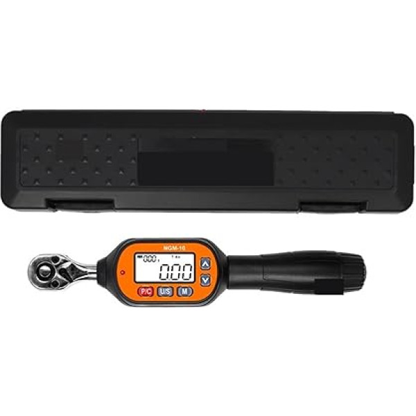 Digitālais drehmomentadapteris, MINI digitālais drehmomentchlüssel 1/4'' 3/8'' 1/2'' Professionelle Fahrrad Auto Reparatur Einstellbare Drehmomentschlüssel Hand Werkzeuge(10N.m)