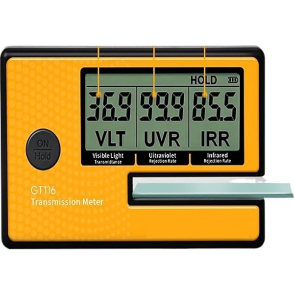 3-in-1 Solaolie Auto Transmissionsmessrät Digital Labs Tönung Automatische Kalibrierung Solaolienmessrät VL UV IR Erkennung Genaues Indexmessgerät