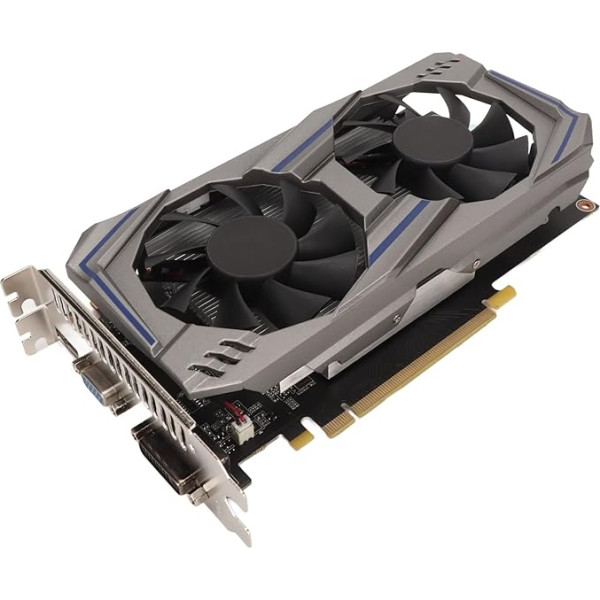 VBESTLIFE GTX550Ti grafiskā karte, 8GB 128BIT GDDR5, 8GB 128BIT GDDR5, diskrēta spēļu datoram paredzēta grafiskā karte, PCI Express2.0, dubults dzesēšanas ventilators