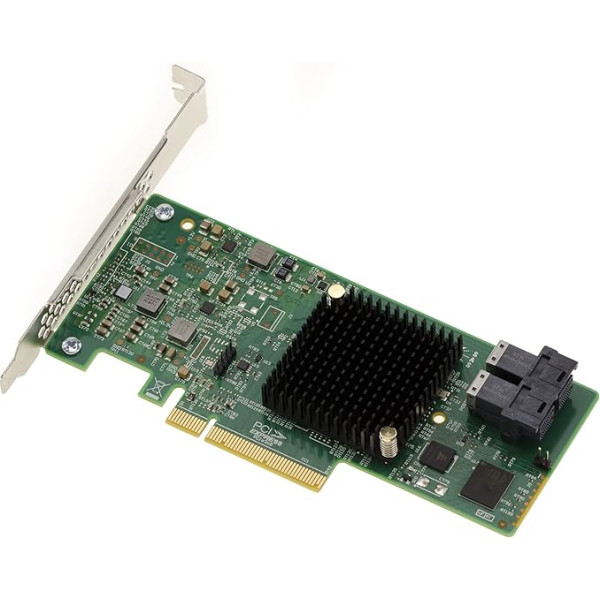 KALEA-INFORMATIQUE PCIe 3.0 SAS 12GB kontrollera karte ar 8 iekšējiem pieslēgvietām OEM modelis 9300-8i ar SAS 3008 Fusion MPT 2.5 mikroshēmu