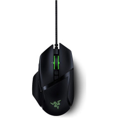 Razer Basilisk V2 - Kabelgebundene Gaming Maus mit 11 programmierbaren Tasten für PC/Mac (Optischer Fokus+ Sensor + Switches, Chroma RGB Beleuchtung) Schwarz