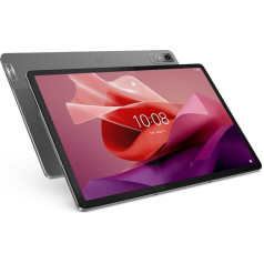 Lenovo Tab P12 - Planšetdators 12,7 collu, 3K, MediaTek Dimensity 7050, 8GB RAM, 128GB ar iespēju paplašināt līdz 1TB, 4 skaļruņi, WiFi 6 + Bluetooth 5.1, Android 13 Tab Pen Plus - pelēks