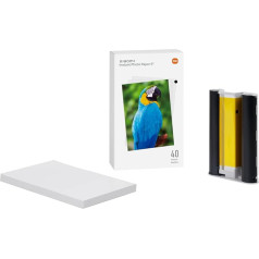 Xiaomi Instant Photo papīrs 6 collas Instant Photo 1S White (40 gab.) (ES versija + 3 gadu garantija)