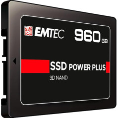 Emtec ECSSD960GX150 960 GB iekšējais SSD Power Plus 3D NAND diskdziņš