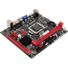 Dpofirs B75M Computer Motherboard Micro ATX Gaming Motherboard for Corei7 I5 I3 LGA1155 SATA3.0x1 SATA2.0x3 PCI E8Xx1 100M Network Card DDR3x2 VGA HDMI PCI E1Xx1