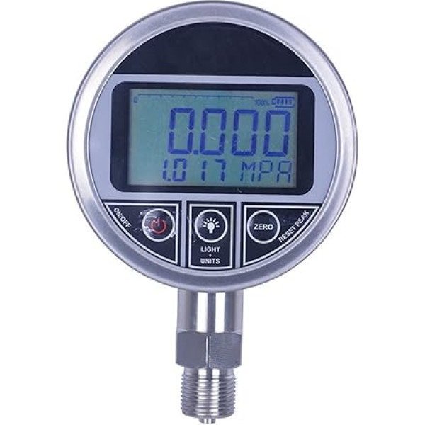 Digitālais digitālais digitālais manometrs Jingpu Edelstahl Micro Manometer digitaler elektronischer Uhr(0~10)