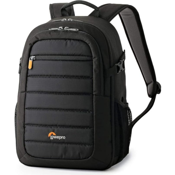 Lowepro Tahoe 150 Rucksack für Kamera mit anpassbarem Innenraum, passend für DSLR mit Objektiv, zusätzliches Objektiv, 10-Zoll-Tablet, Schwarz, LP36892-PWW