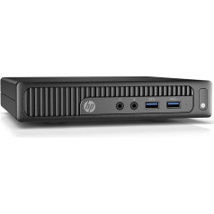 HP 260 G2 Desktop Mini PC dators Intel i3-6100U RAM 8GB SSD 240GB Wi-Fi Windows 10 Pro Office 2021 (atjaunots)