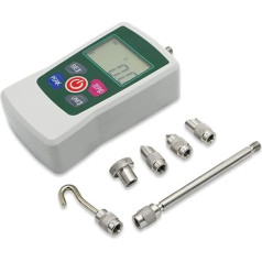 Elektronisches Handdynamometer, Digitales Radiusmessgerät 10-1000N Digitalanzeige Push-Pull-Kraftmesser Push-Pull mit Hintergrundbeleleuchtung Elektronischer Dynamometer Tragbarer Tester,für Krafttrain