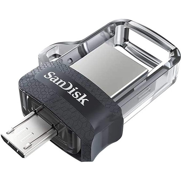 SanDisk Ultra 128GB Dual USB zibatmiņas disks USB M3.0 līdz 150 MB/s