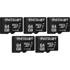 Карты памяти LX Series Micro SD Flash Memory Card 64GB - упаковка из 5 штук