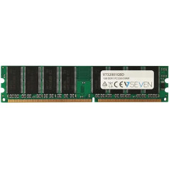 V7 V7 V732001GBD Desktop DDR1 DIMM zibspuldzes 1GB (400MHZ, CL3, PC3200, 184pin, 2.6 Volt)