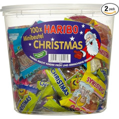 Haribo Ziemassvētki (mini), 2 gab. iepakojumā (2 x 1 kg)