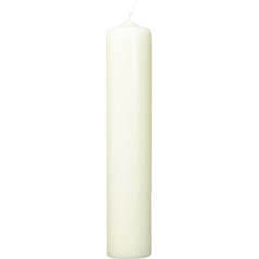 RAYHER Pillar Candle 6 cm diametrs 30 cm, daudzveidīga, krēma, 0,6 x 0,6 x 3 cm