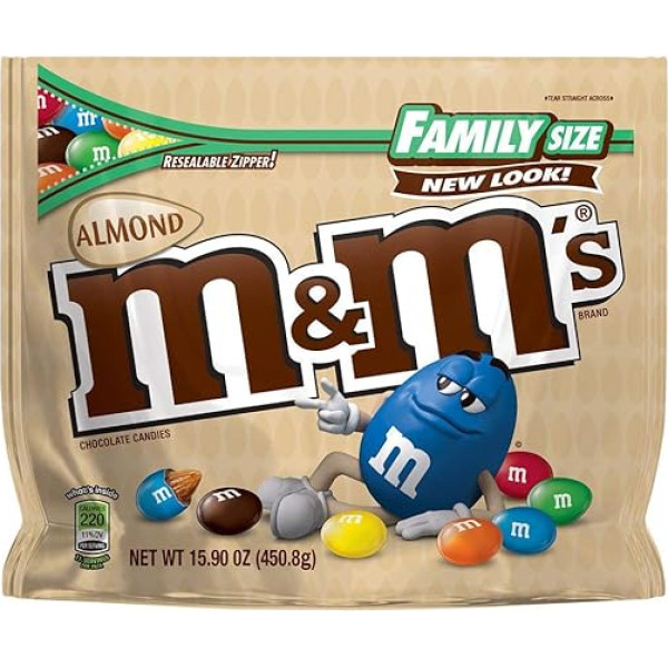 M&M's Mandeļu šokolāde (451g)