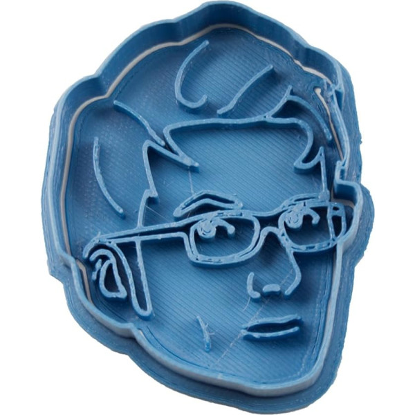 Cuticuter Doctor Who Tennant Cookie Cutter, zils, 8 x 7 x 1,5 cm