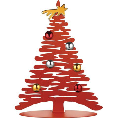 Alessi BM06/30 R Bark for Christmas Weihnachttsschmuck,Stahl, epoxidharzlackiert, Porzellan