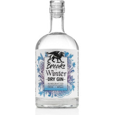 Breaks Gin WINTER Gin Edition | Gin mit wärmenden Adventsaromen & 15 winterliche Botanicals I Handcrafted in Deutschland I 1x 0,5 L I 44% tilp.