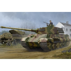 Plastikāta tanka modelis pz.kpfw.vi sd kfz.182 tiger ii w