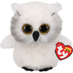 Ty beanie boos pūce talismans austīns balts 24 cm