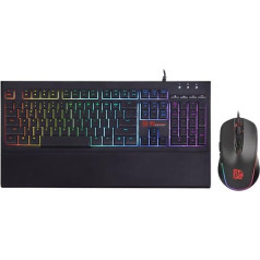 esporto žaidimų klaviatūra challenger elite rgb combo