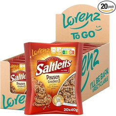 Lorenz Snack World Saltletts Break Cracker, 40 g (20 gab.)
