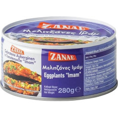 Zanae Baklažāni tomātu mērcē (1 x 280g iepakojums)