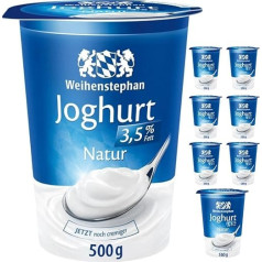 Weihenstephan Jogurts 3,5% 500 g x 8 gab.