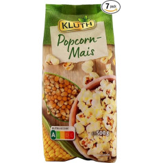 Kluth Popcorn Corn, Pack of 7 (7 x 500 g)