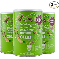 One&Only Green Chai, 250 g, 3 gab. iepakojumā