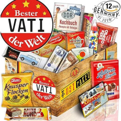 ostprodukte-versand Bester Vater Box - saldumi no VDR - siera kaste vīriešiem