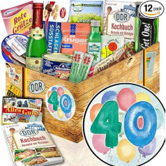 ostprodukte-versand 40. dzimšanas diena / Specialitāte DDR Gift / 40. dzimšanas diena Dāvanu ideja