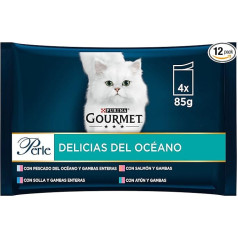 Purina Gourmet Perle Delice in Sauce, 12 x [4 x 85g].