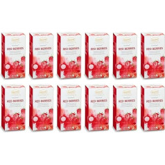 Ronnefeldt Teavelope® Red Berries, 12 x 25 tējas maisiņi, 12 paciņas, 750 g, 750 g