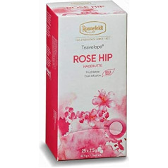 Ronnefeldt Teavelope 'Rose Hip' organiskā augļu tēja 25 tējas maisiņi 75 g Daudzums: 2 gab.