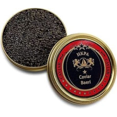 Caviar Royal Baerii (Acipenser Baerii) - Sibīrijas kaviārs - 24 stundu ekspress piegāde - (125 g)