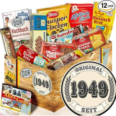 ostprodukte-versand cepumu komplekts / DDR dāvana / oriģināls 1949 / dzimšanas dienas dāvanas