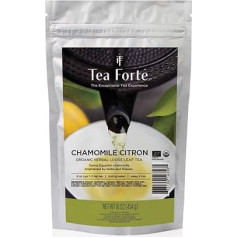 Tēja Forté Chamomile Lemon Organic Infusion Chamomile Lemon Premium Zip Bag 454 g