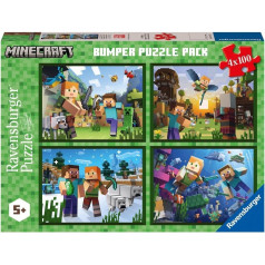 Puzzle 4x100 elementi minecraft