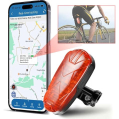 GPS Tracker velosipēdu SOS trauksmes signāls GPS Tracker velosipēds ar slēptu velosipēda stiprinājumu Ūdensizturīgs velosipēdu GPS lokators TK906 Ilgstošs gaidīšanas laiks Izsekošana mūža garumā Bezmaksas lietotne / dators