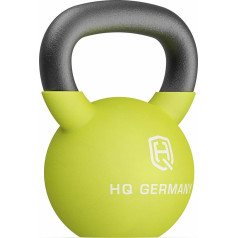 HQ Germany® Neoprene Kettlebell | Full Cast | 2-32 kg | Starter Sets | ±2,0% svara tolerance