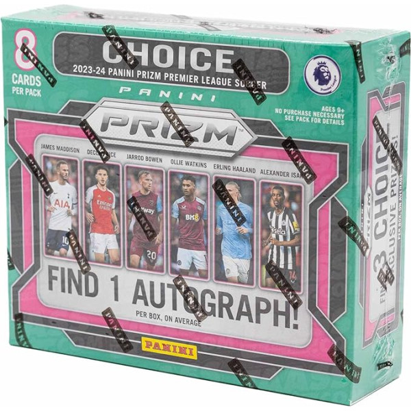 2023/24 Panini Prizm Premier League Soccer (Futbols) EPL Choice Box