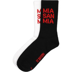 FC Bayern München Crew Socks Mia San Mia 2 zeķu komplekts Multi-Coloured