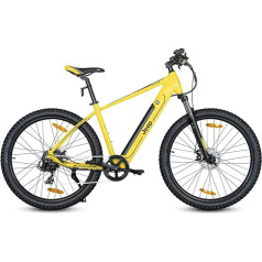 Jeep E-riteņi Unisex - Pieaugušo MHR 7002 E-velosipēds, dzeltens, 27,5 collas