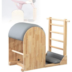 Pilates kāpnes Pilates koka kāpnes Barels Mājas liels aprīkojums Jogas apmācības korektors Mugurkaula korektors Professional 109 x 63 x 99cm