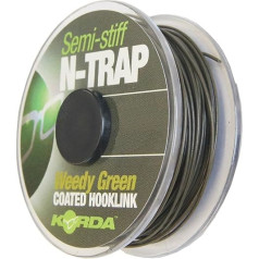 Korda N-Trap Semi Stiff 20 m - aukla karpu murdiem Makšķerēšanas aukla karpu murdiem Stieples aukla karpām/karpu āžiem