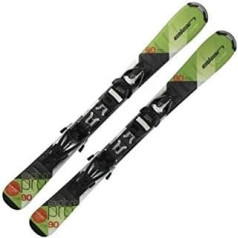 Elan Explore Pro QS Bērnu slēpes Junior OnPiste Carving slēpes Alpine Ziemas sporta 18/19 Green Izmērs 80