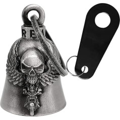 Motociklu zvans velosipēdistiem Sievietes Vīrieši W/Hang, Biker Bell braucējiem, Good Luck Riding Bell Spirit Bell Moto aksesuāri